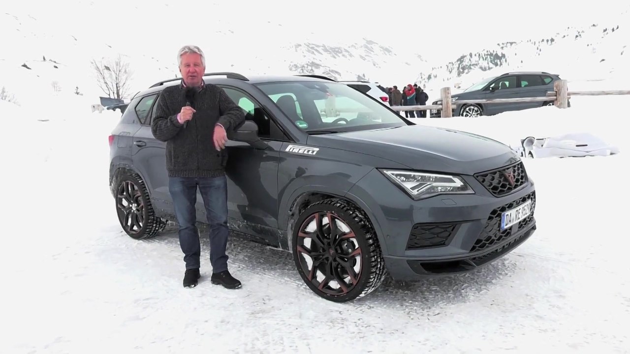 Cupra Ateca & Leon Cupra im Wintertest