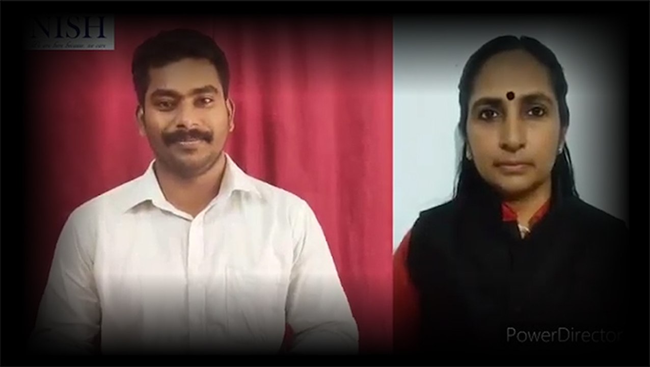 Kerala teacher presents COVID-19 news for students with speech and hearing disability