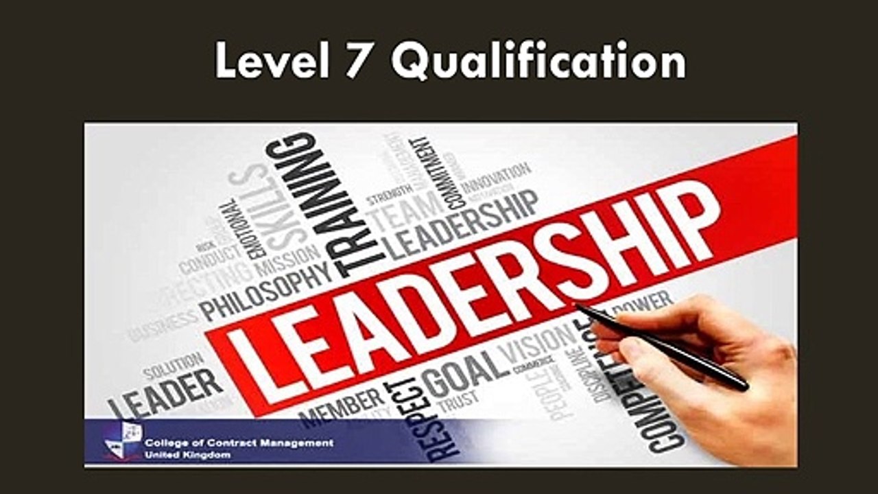 level 7 qualification