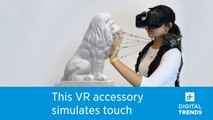 This new VR accessory simulates touch by turning users into living marionettes.