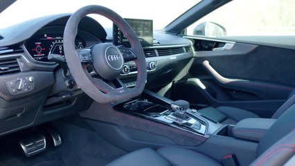 The new Audi RS 5 Coupé Interior Design