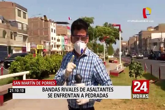 SMP: vecinos cansados de inseguridad tras gresca de pandilleros en plena cuarentena