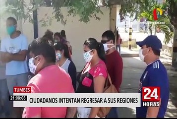 El desesperado llamado de ciudadanos que piden ayuda al Gobierno para regresar a sus regiones