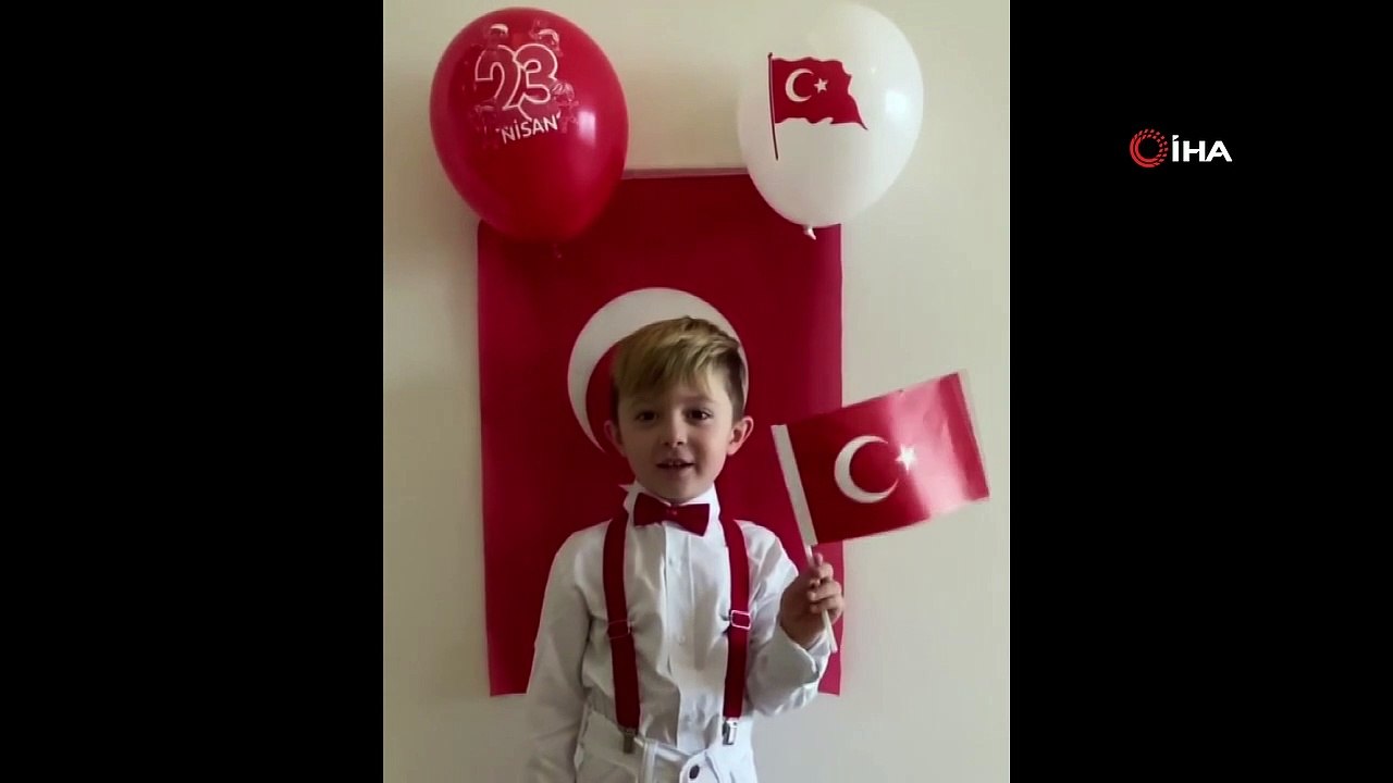 Campanharo ve Ben Rienstra’nın çocukları da 23 Nisan coşkusuna ortak oldu