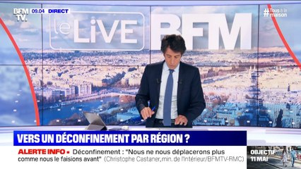 Vers un déconfinement par région ? - 23/04