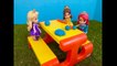 DISNEY Princess Belle Ariel and Rapunzel Toddler Dolls PLAY DOH Fun