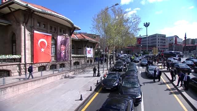 TBMM Başkanı Şentop, Birinci Meclis'te düzenlenen anma törenine katıldı (1)