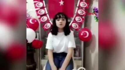 Gercüş'te çocuklar, 23 Nisan'ı evlerinde kutladı