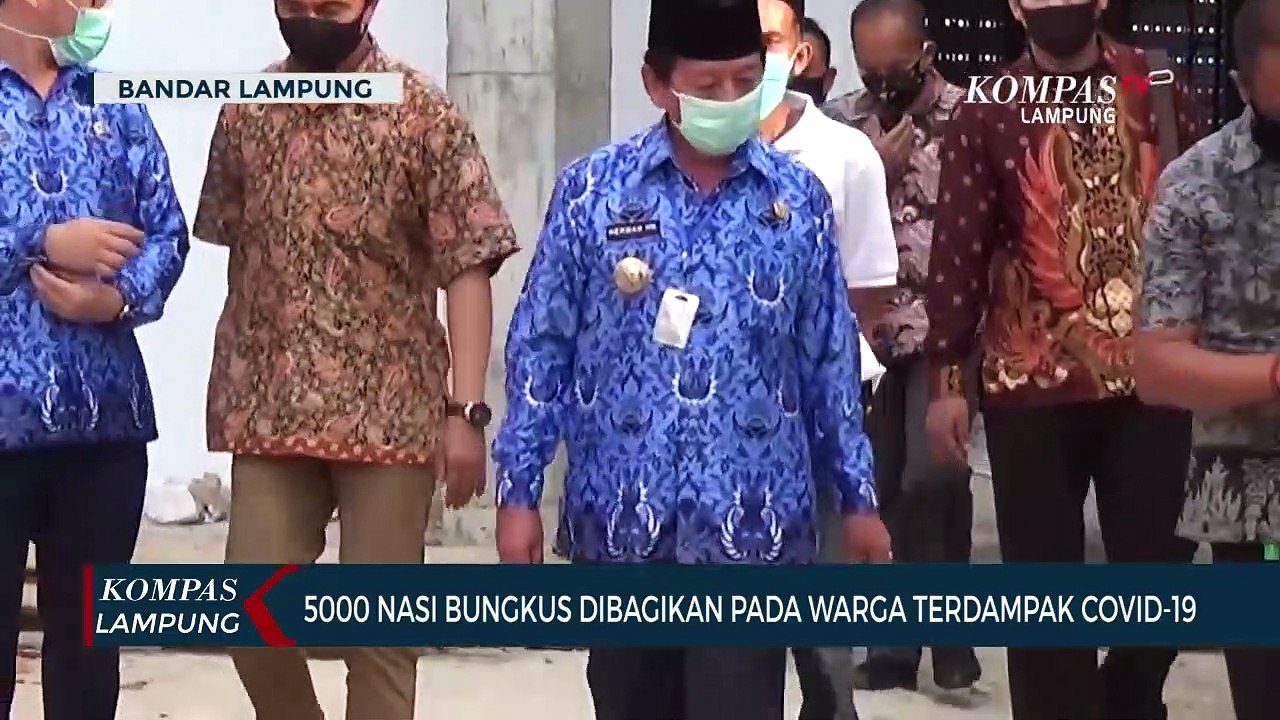 5000 Nasi Bungkus Dibagikan ke Warga Terdampak Covid-19