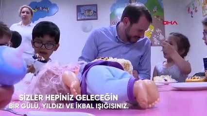 Bakan Albayrak'tan 23 Nisan Ulusal Egemenlik ve Çocuk Bayramı paylaşımı
