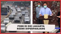 PSBB di DKI Jakarta Resmi Diperpanjang