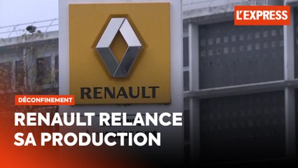 Renault relance progressivement sa production en France