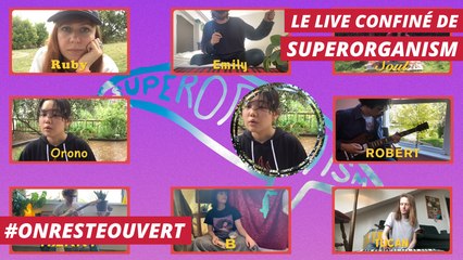 Le live confiné de Superorganism I On Reste Ouvert