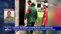 Memprihatinkan, Kakak Beradik ini Ditemukan Kelaparan