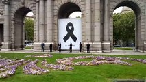 Minuto de silencio del Ayuntamiento de Madrid por los fallecidos