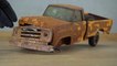 Restoration Abandoned Tonka Pick Up Truck 1975s - Damaged Model Car