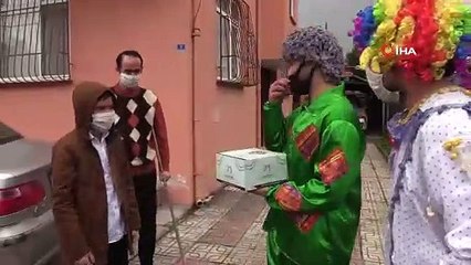 Sağlık çalışanlarının çocuklarına 23 Nisan’da pasta sürprizi