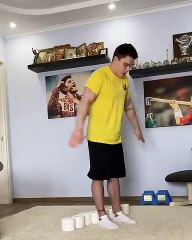 Le gymnaste Nikita Nagornyy relève le « PQ challenge » à sa manière