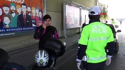 'Sokağa çıkma yasağından habersizim' dedi, ehliyeti de geçersiz çıktı