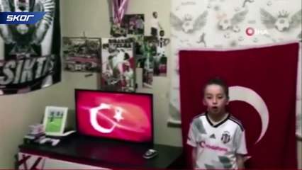 Beşiktaş'tan anlamlı 23 Nisan videosu