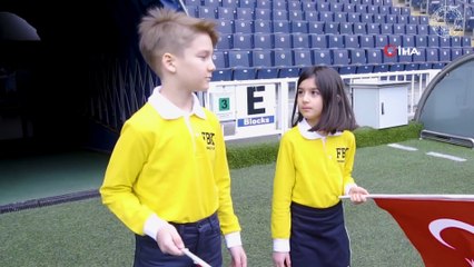 100 yıl önceki fotoğraf, Fenerbahçe Stadı'nda dalgalandı