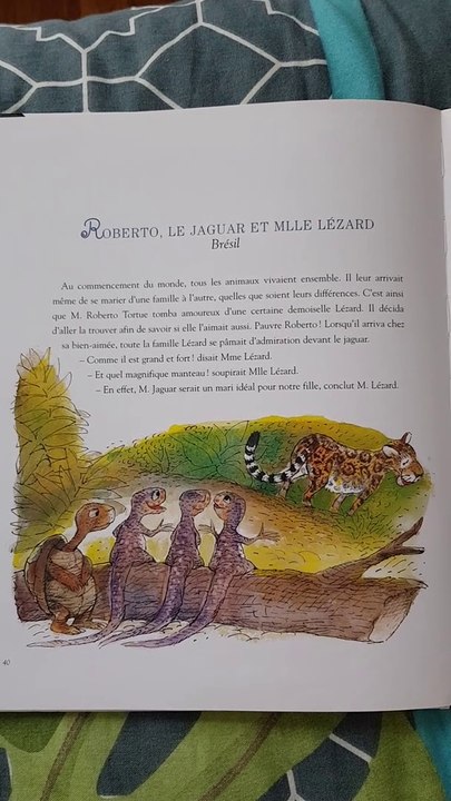 Roberto, le jaguar et Mlle Lézard