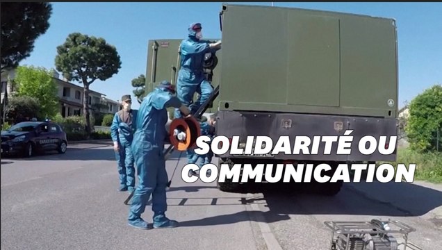 Coronavirus : pourquoi l'armée russe désinfecte Brescia en Italie
