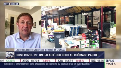 Laurent Escure (Unsa): Vers des contrôles renforcés dans les entreprises ? - 23/04