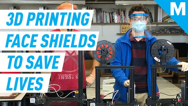 Before coronavirus, they 3D printed affordable prosthetics. Now they’re making face shields.