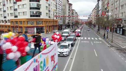 23 Nisan coşkusu çocukların ayağına götürüldü
