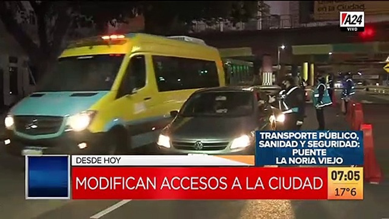 Se modifican los accesos a la Ciudad
