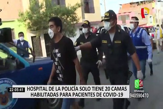 Coronavirus: Contraloría encuentra deficiencias en Hospital de la Policía