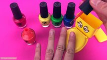 Nail Polish for Kids Learn Colors Finger Family Nursery Rhymes Nail Art Fun for Children Play