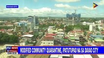 Modified community quarantine, ipatutupad na sa Davao City
