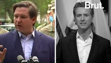 Coronavirus responses: Florida vs. California