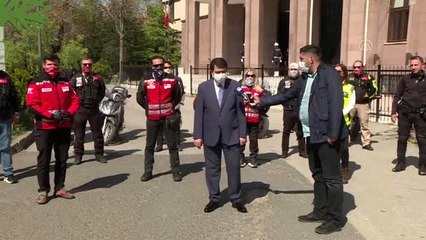 Ankara Valisi Şahin: "Vefa Destek Gruplarımıza motosikletli, gönüllü arkadaşlarımızın çok büyük...