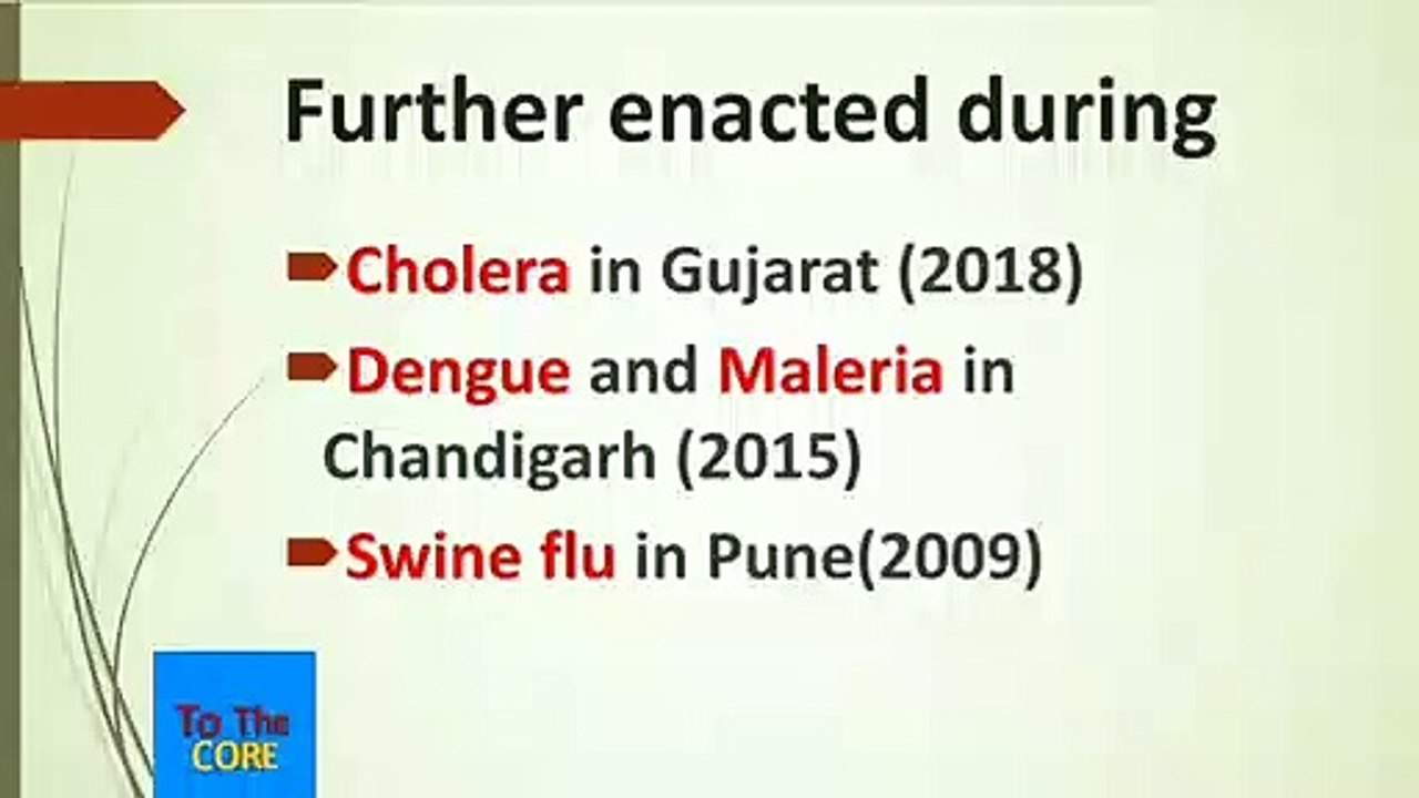 Epidemic Diseases Act 1897