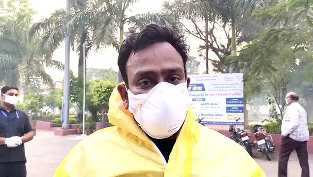 संक्रमण को रोकने के लिए निगम का मैराथन सेनेटाइजेशन