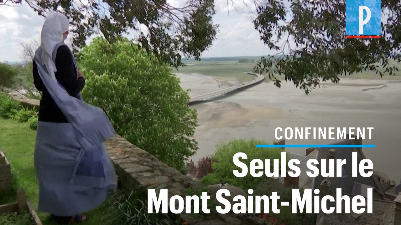 Au Mont Saint-Michel confiné : "on pourrait penser qu'une bombe y est tombée"
