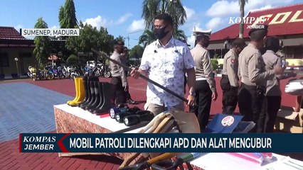 Mobil Polisi Dilengkapi APD dan Alat Mengubur Jenazah Covid-19