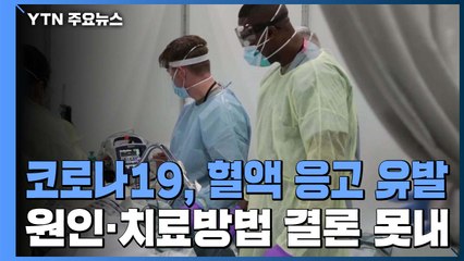 "일부 코로나19 환자 혈액 젤리처럼..." 급사 위험 / YTN