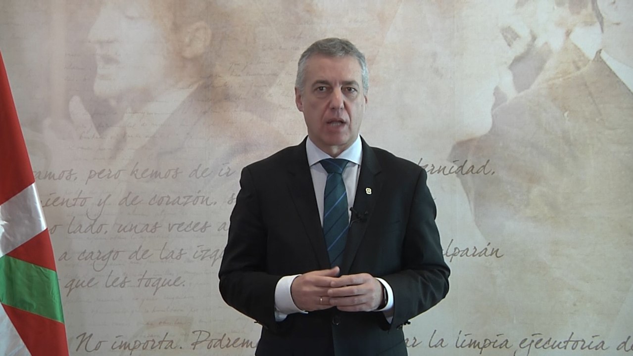 Urkullu: "Muchos eventos de verano no podrán realizarse"