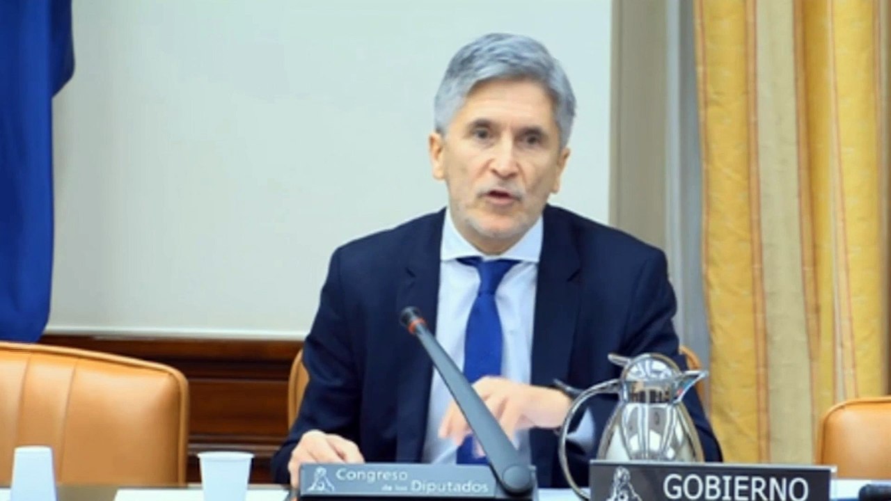 Rueda de Prensa de Grande Marlaska