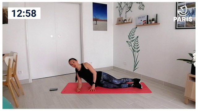 Paris chez vous : séance de cardio-express (15 minutes), niveau intermédiaire avec Isabelle