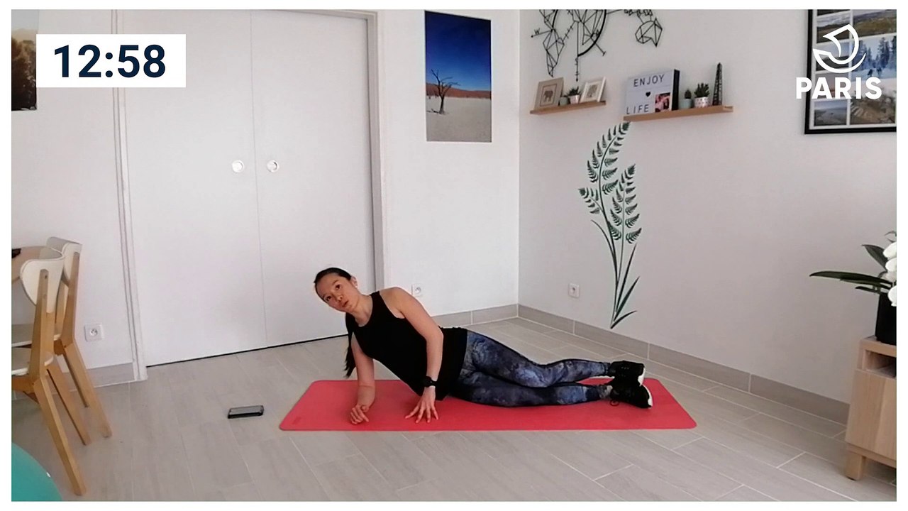 Paris chez vous : séance de cardio-express (15 minutes), niveau intermédiaire  avec Isabelle