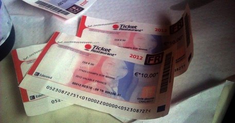 Le plafond quotidien des achats par titres-restaurant va être relevé à 95 euros, au lieu de 19 euros