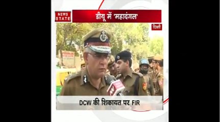 रामजस कॉलेज में सुरक्षा के कड़े इंतजाम: दिल्ली पुलिस