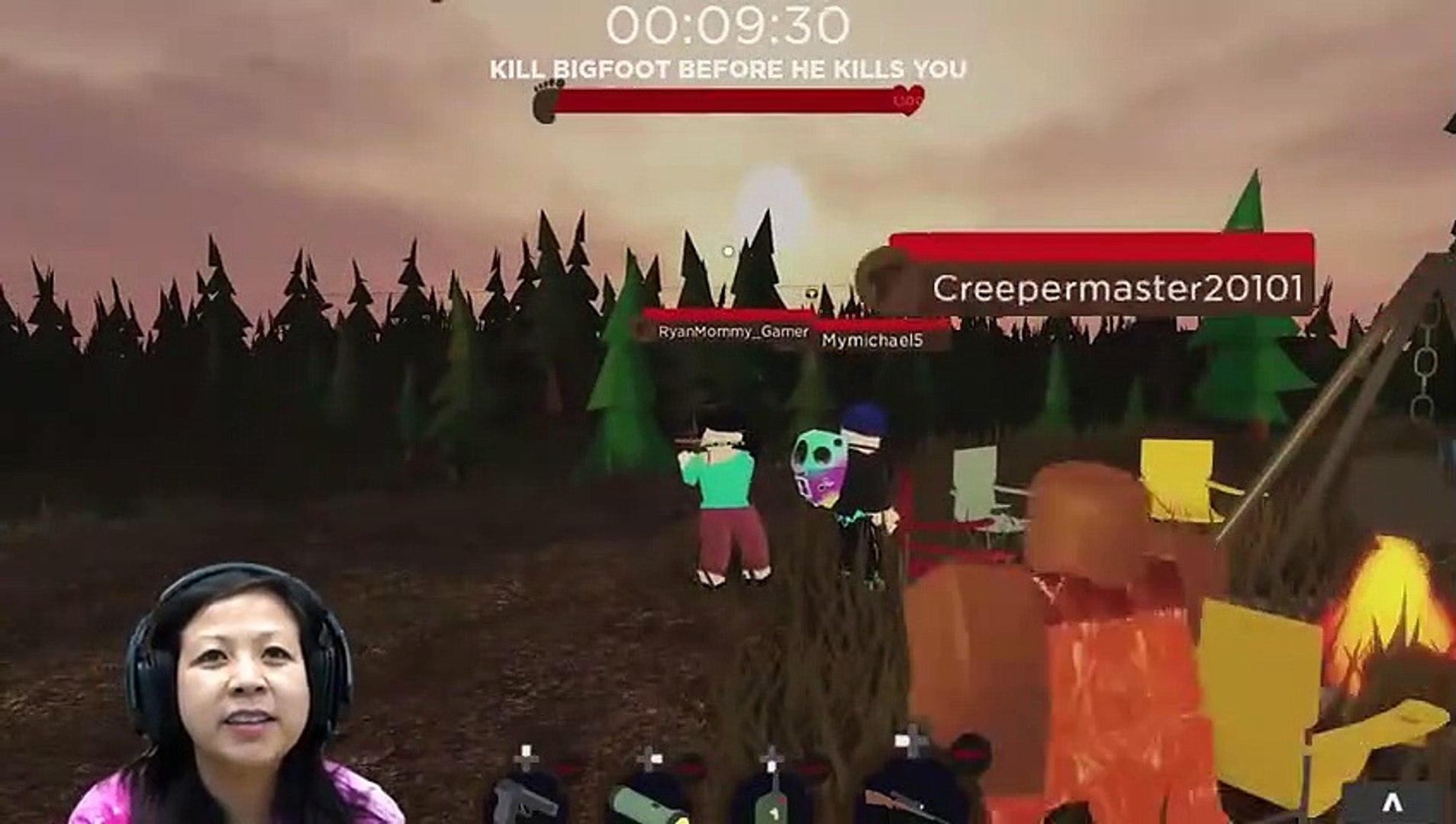 Kid Mommy Finding Big Foots Cave In Roblox Let S Play Roblox Bigfoot With Combo Panda Video Dailymotion - bigg foot roblox