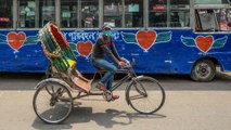 Bangladesh shutdown: Rickshaw pullers struggle to make a living