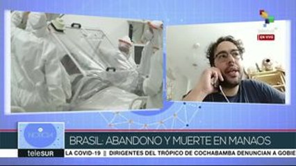 Carvalho: estamos cerca del colapso sanitario total en Brasil